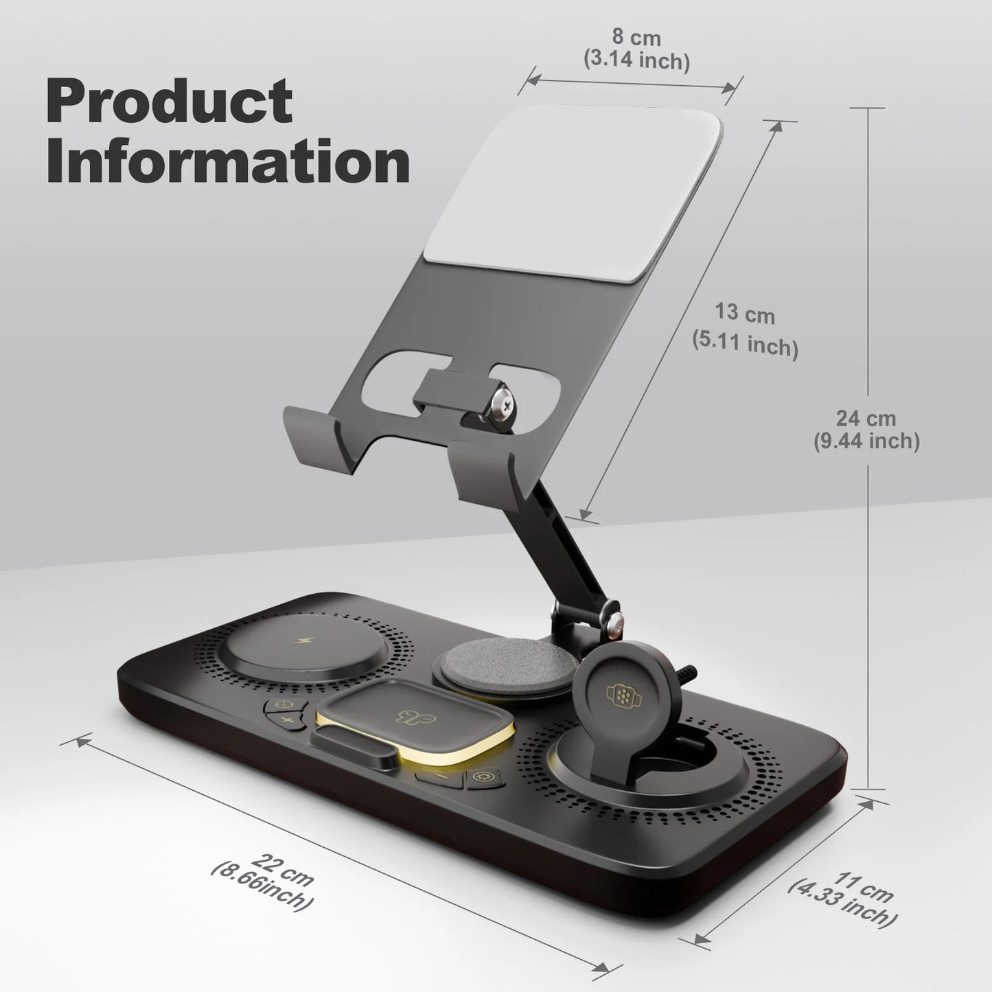 7 In 1 Wireless Charger Station For iPhone AirPods