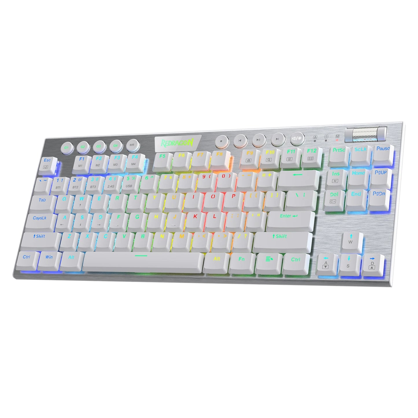 Redragon K621 Horus TKL Wireless RGB Low Profile Mechanical Keyboard