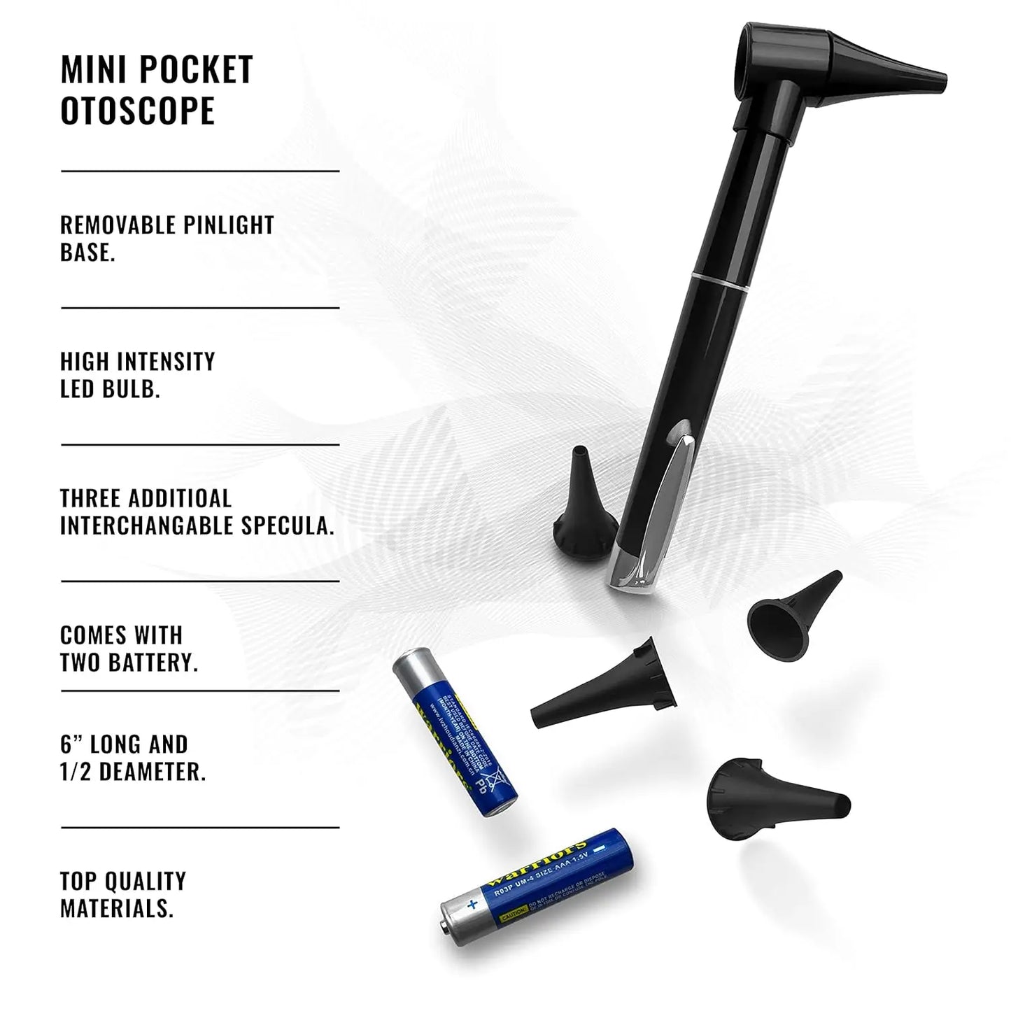 Nurse Starter Kit With Stethoscope Otoscope And BP Monitor