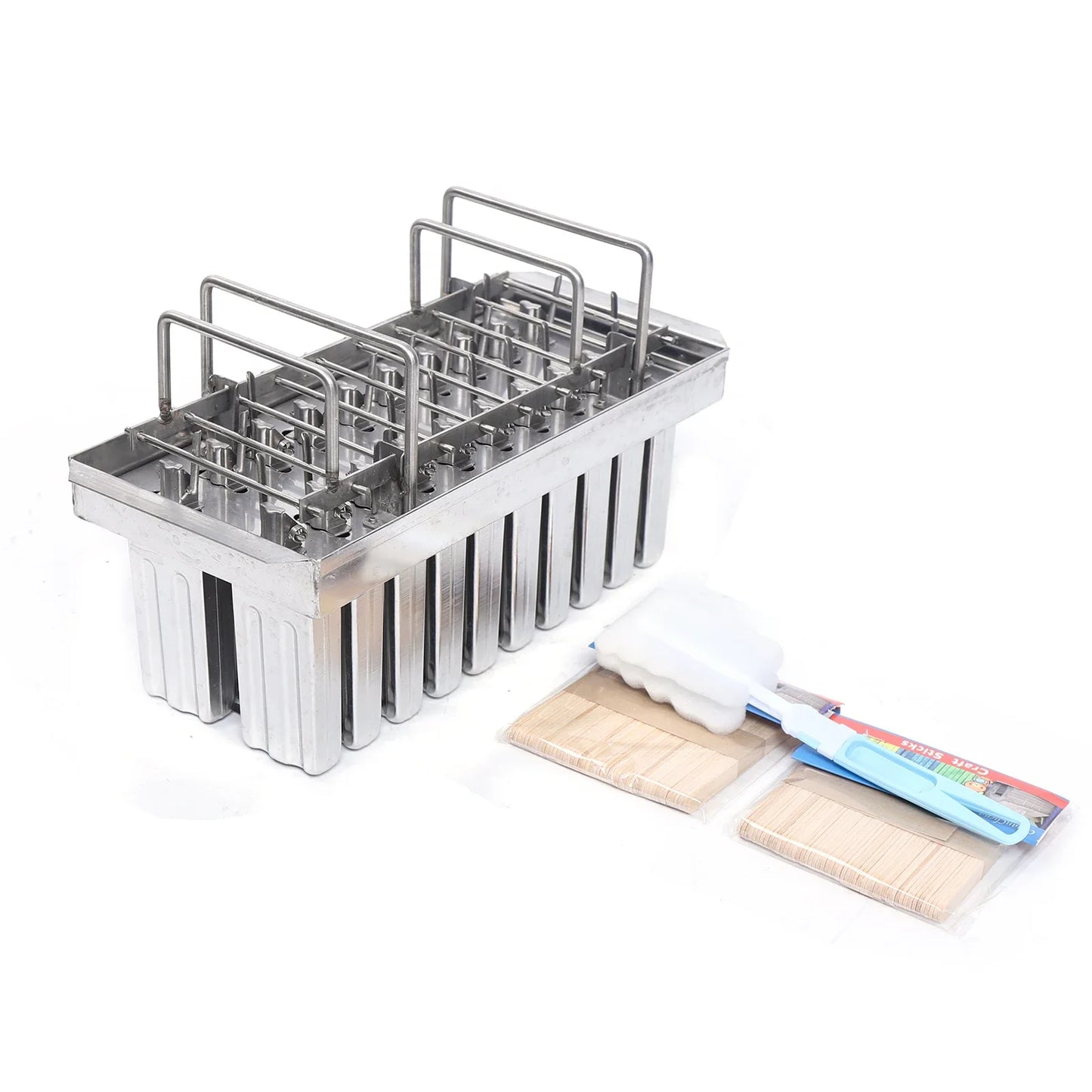 Food-Grade Stainless Steel Ice Pop Mold For 20 Pops