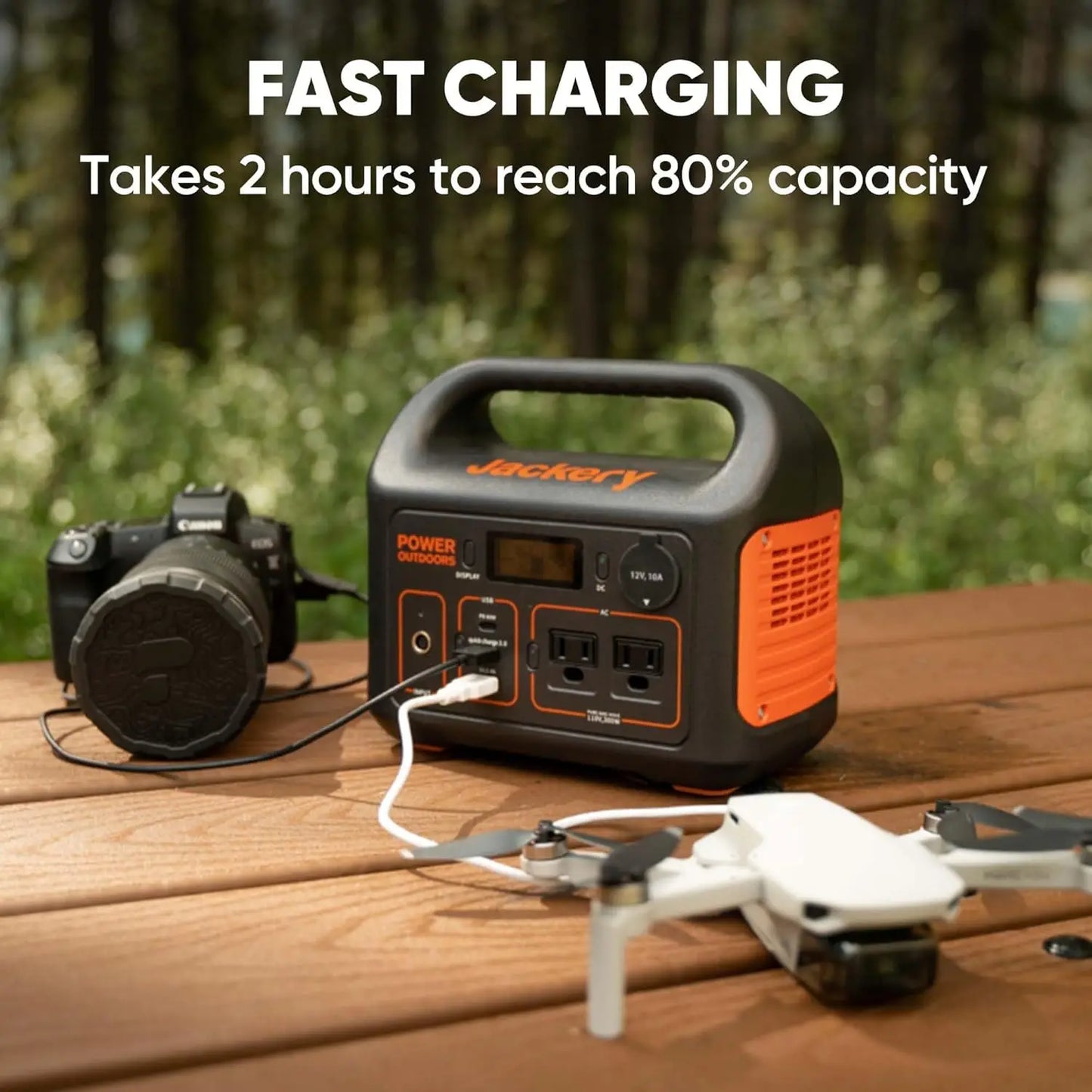 XMSJ Solar Generator 300W 293Wh Battery With 100W Panel