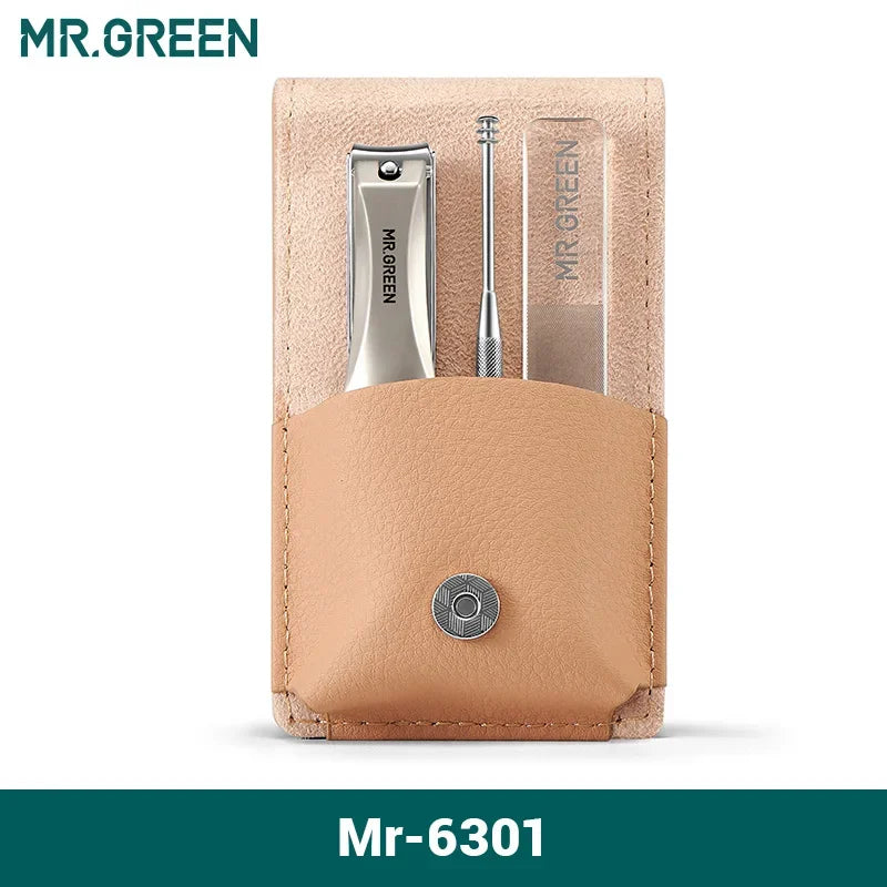 MR.GREEN Manicure Set Stainless Nail Clippers and Scissors Travel Kit