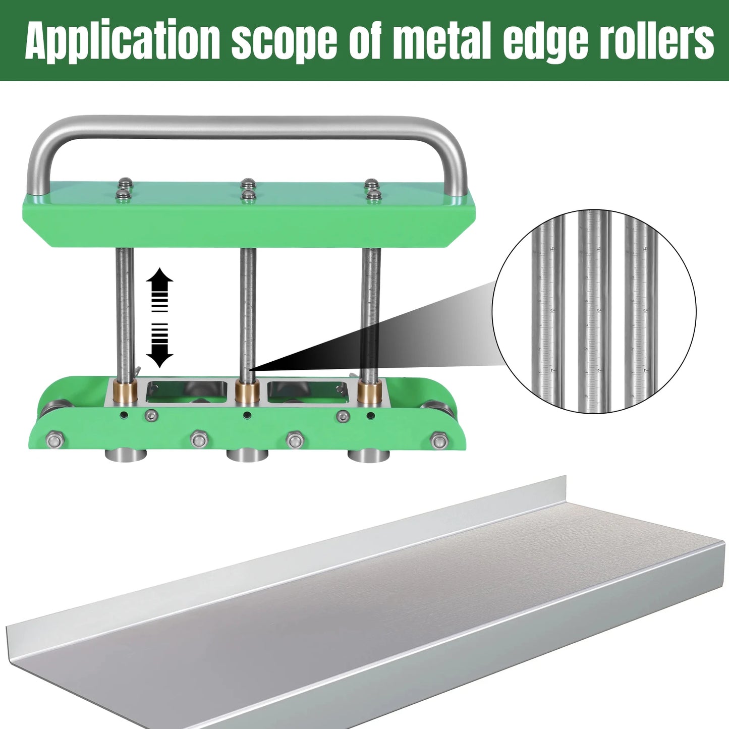 NONEDIY Sheet Metal Bending Wear-Resist Plate Folding Tool