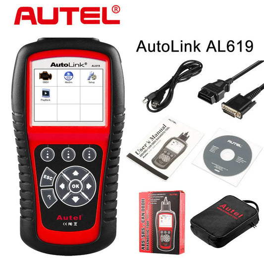 Autel AL619 AL519 OBD2 Scanner Car Diagnostic Tool ABS SRS