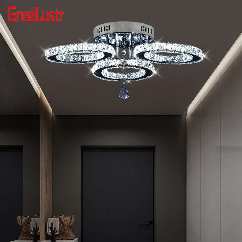 GreeLustr Crystal Ceiling Pendant Light Chandelier