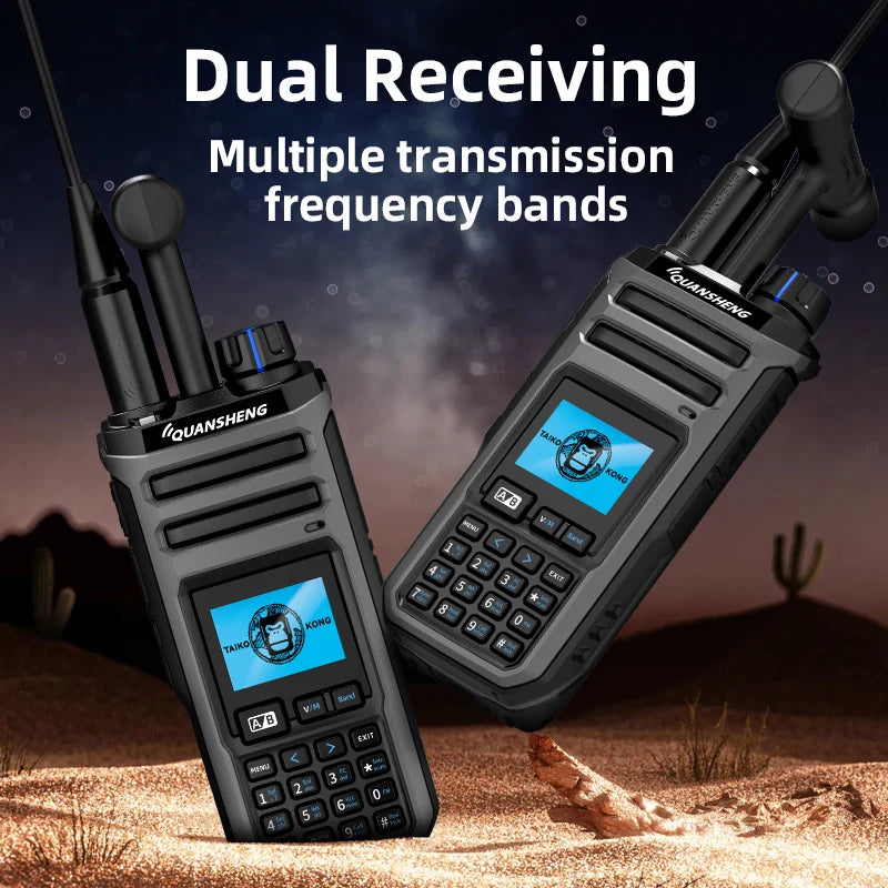Quan Sheng TK11 Dual Band Transceiver 10W VHF UHF IP55