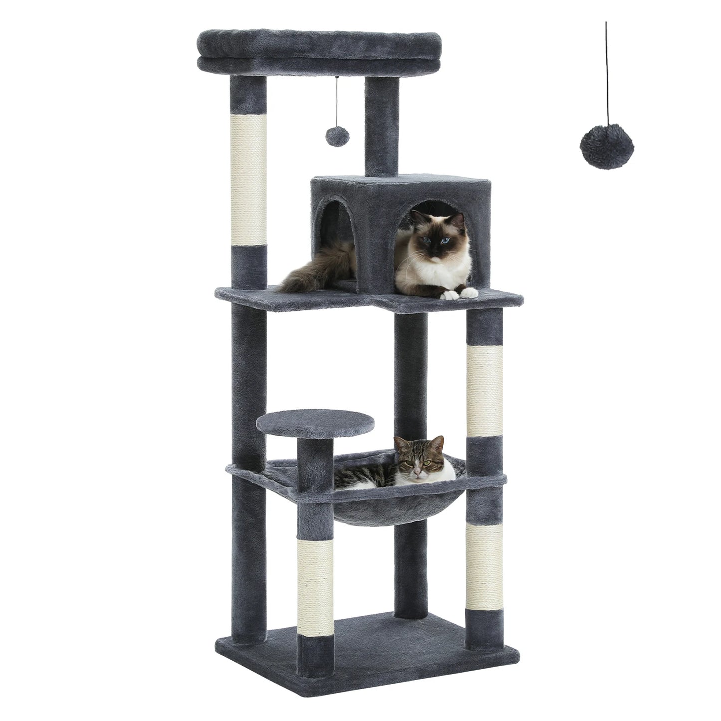 PAWZ Road Five Level Cat Tree Indoor Cat Tower Sturdy