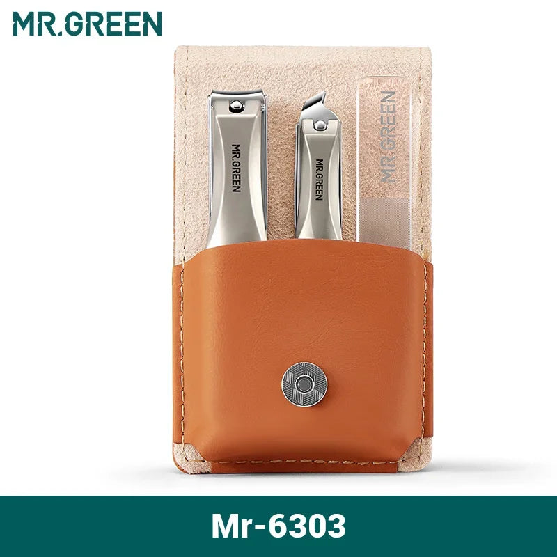 MR.GREEN Manicure Set Stainless Nail Clippers and Scissors Travel Kit