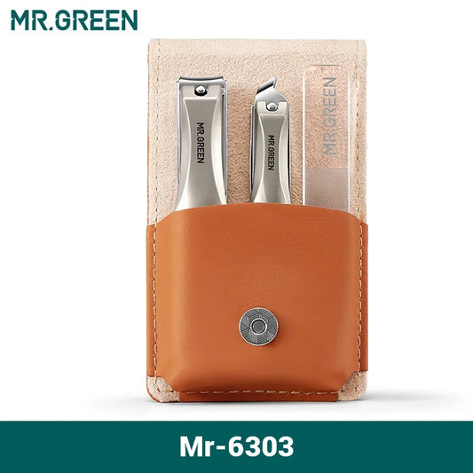 MR.GREEN Manicure Set Stainless Nail Clippers and Scissors Travel Kit