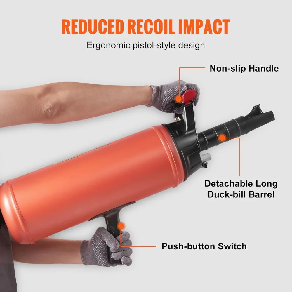 Portable Tire Inflator With 150 PSI Air Blaster For Vehicles