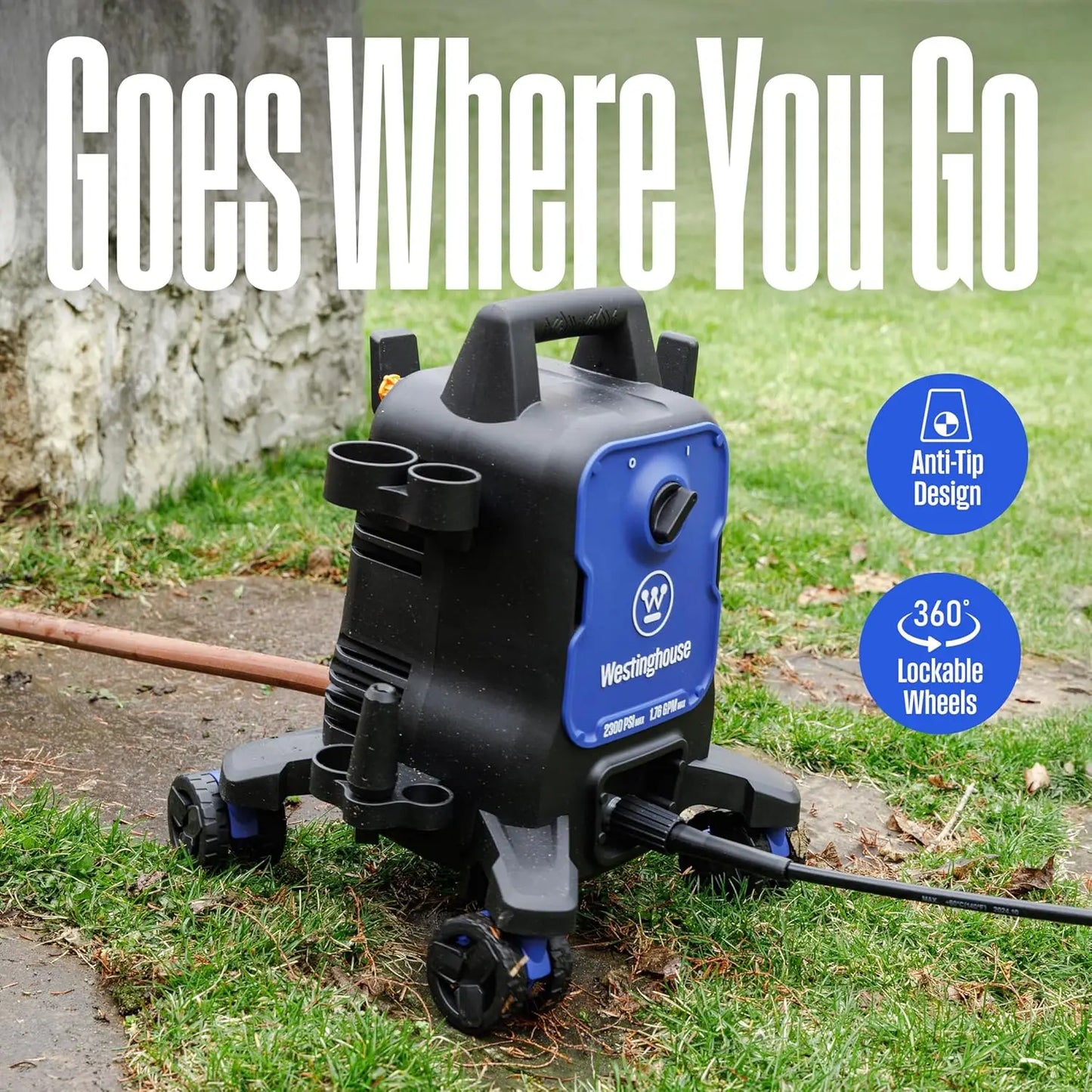 XMSJ ePX3100 Electric Pressure Washer 2300 PSI