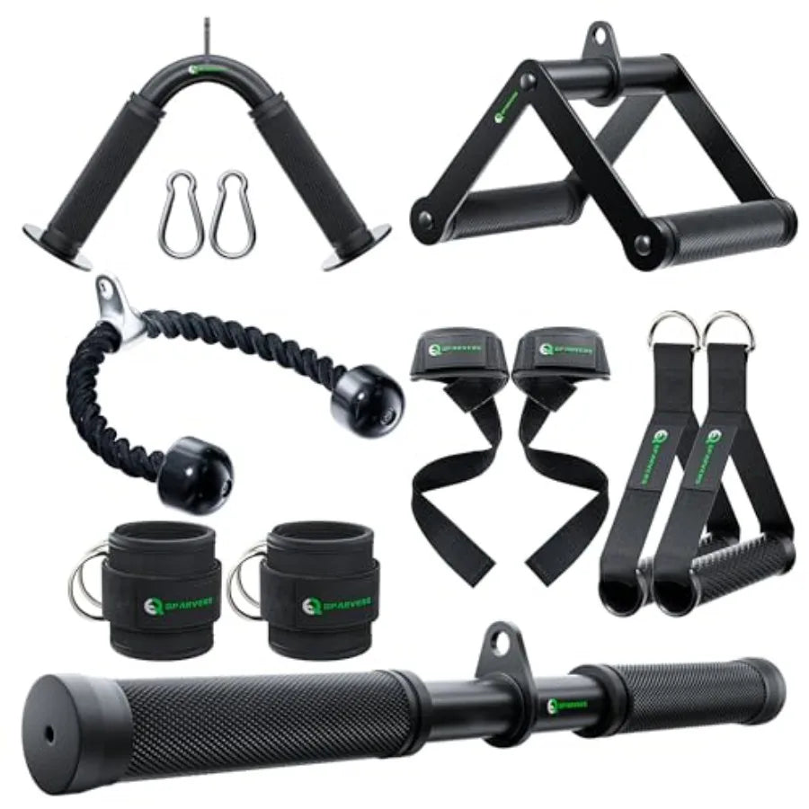 LAT Pulldown Cable Machine Attachment Bar