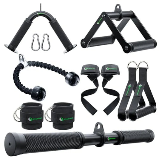 LAT Pulldown Cable Machine Attachment Bar