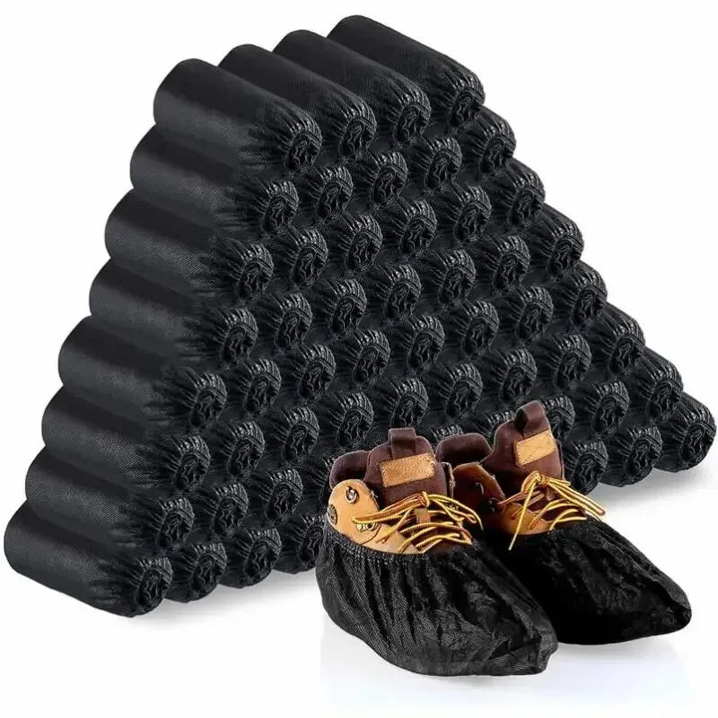Disposable Boot Shoe Covers Non Slip For Indoor Home Workplace
