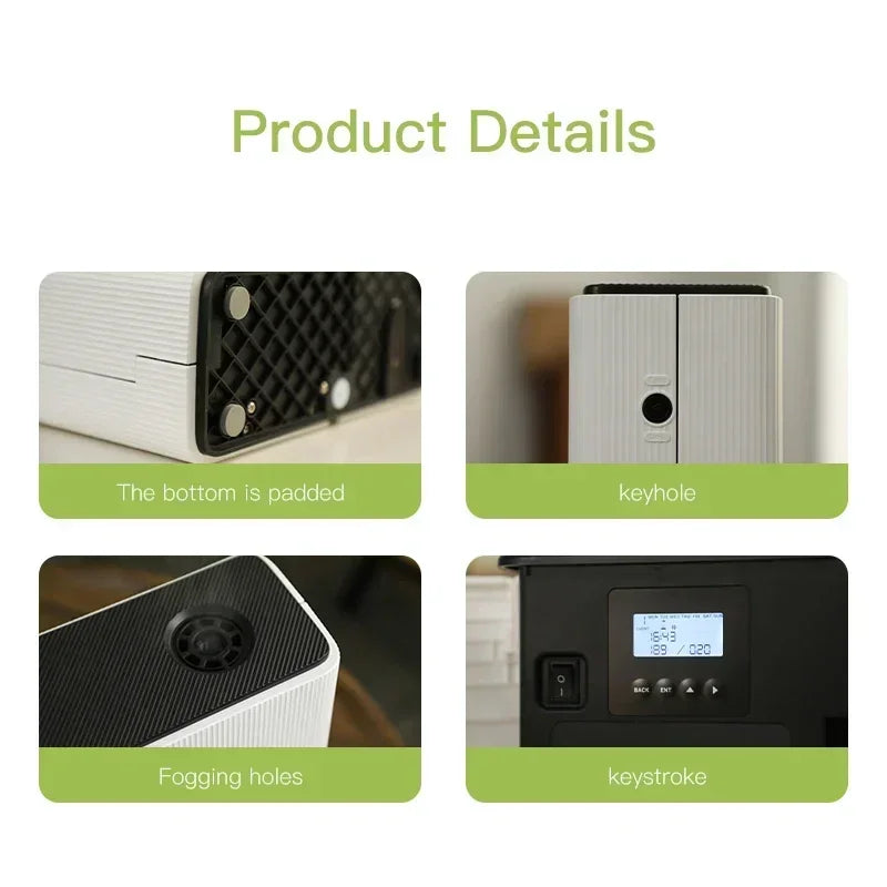 LuxPerfume Aroma Diffuser Bluetooth Waterless Essential Oil