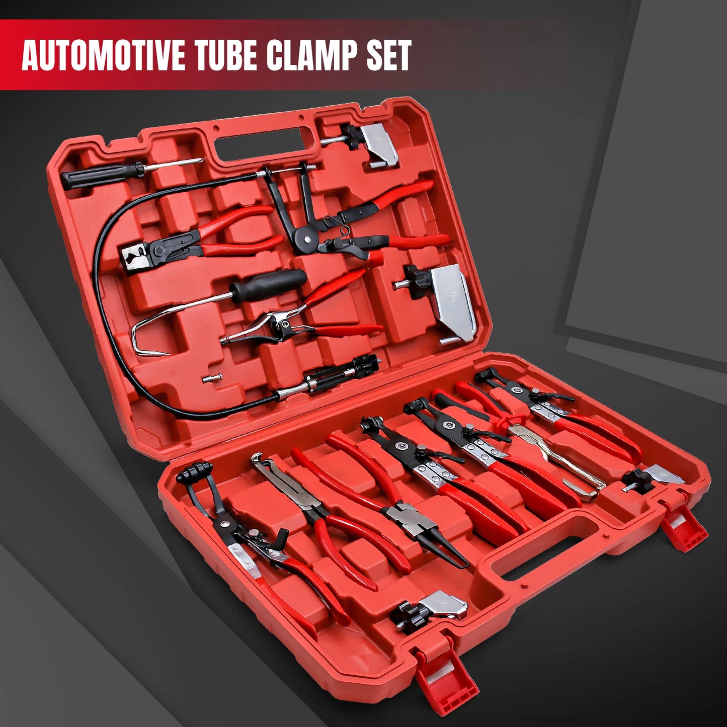 NIUXIANGDIY Hose Clamp Pliers Tool Set 16Pcs For Automotive