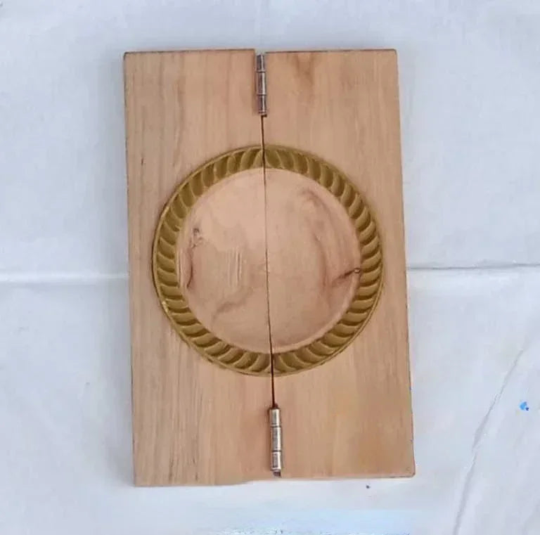 Home Kitchen Dumpling Mould Wood Press Kit For Dumpling Making