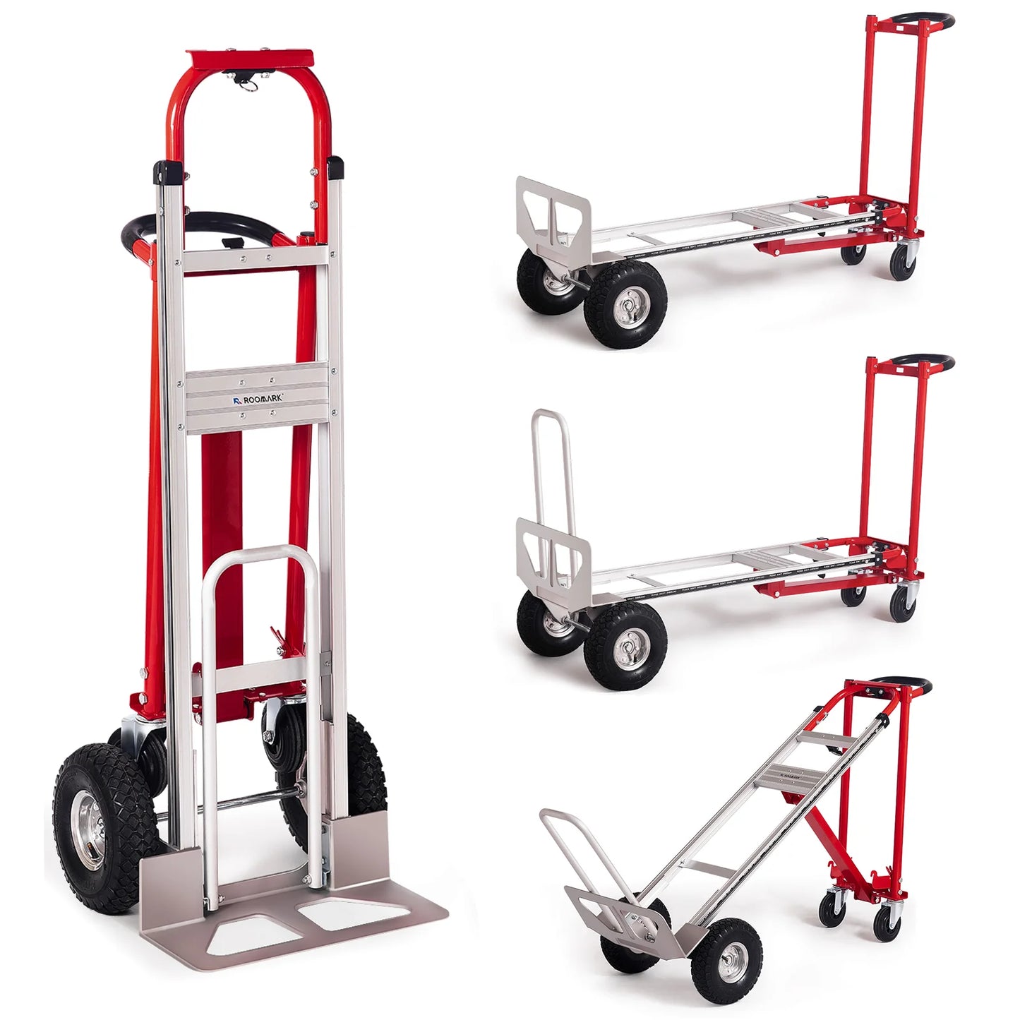 4 In 1 Convertible Hand Truck Dolly With Telescopic Frame
