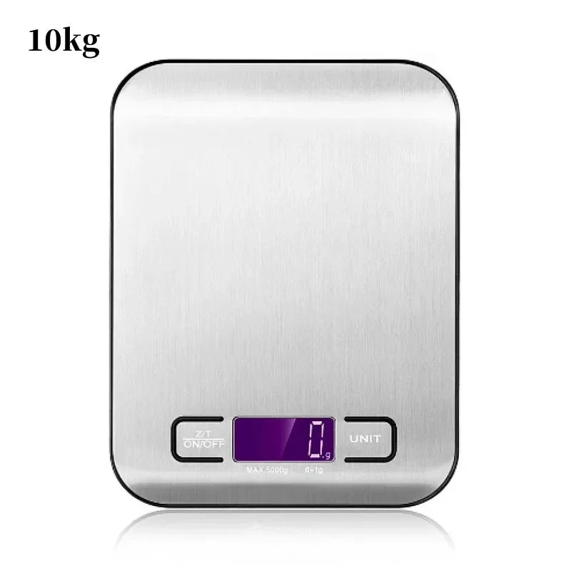 Kitchen Digital Scale Portable With LCD Display USB Charging
