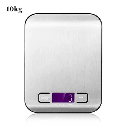 Kitchen Digital Scale Portable With LCD Display USB Charging