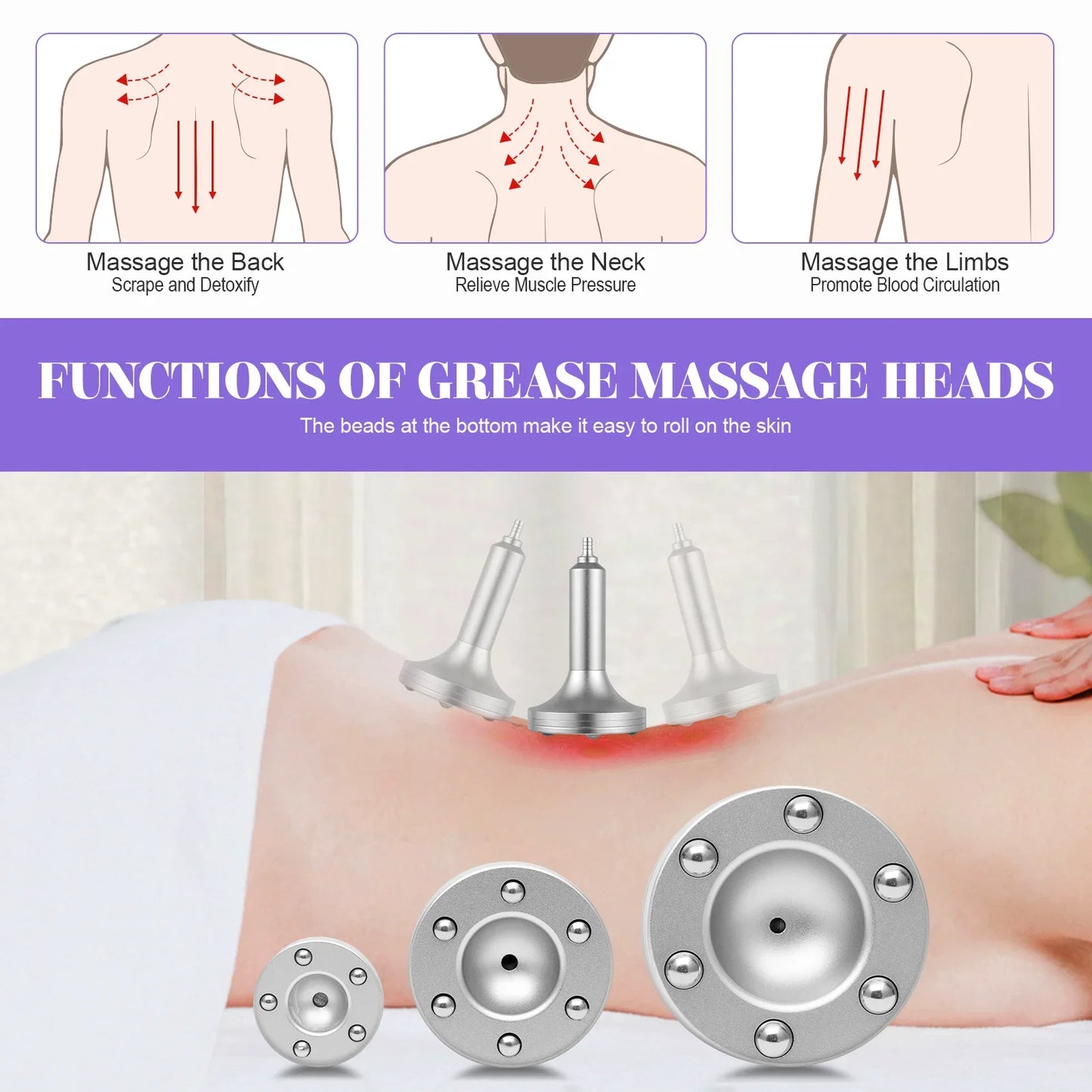 Vacuum Therapy Machine With Cups And Pumps For Body Shaping