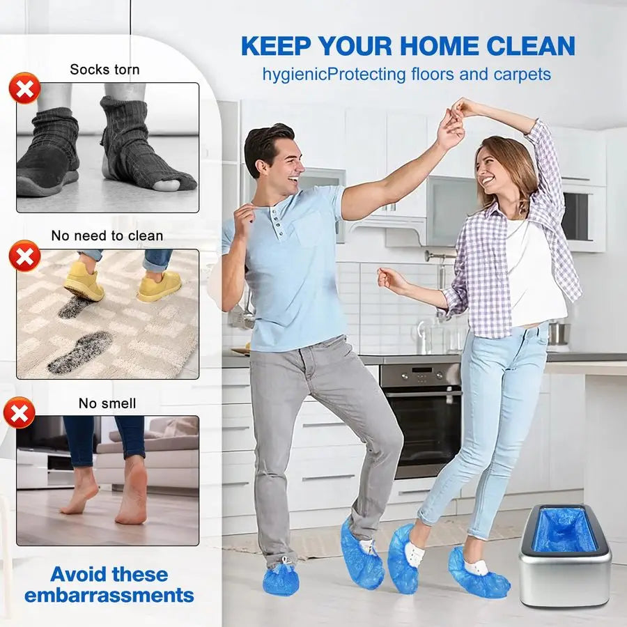 XMSJ Portable Automatic Shoe Cover Dispenser