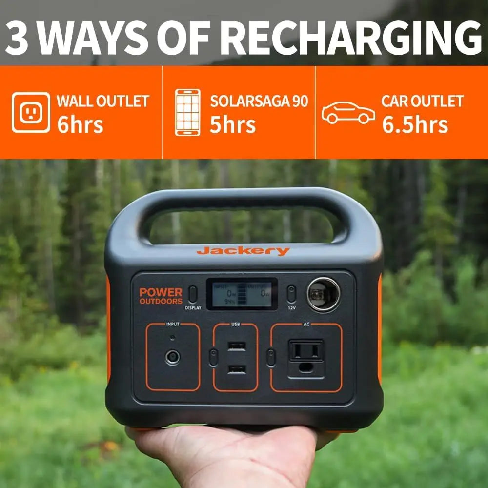 Portable Power Station 290Wh 110V 200W Pure Sine Wave
