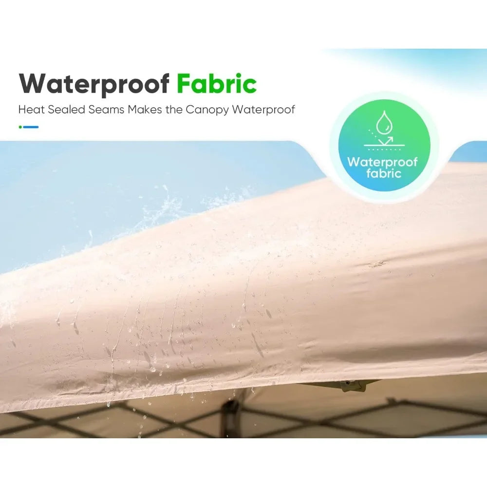 XMSJ Pop Up Canopy Tent With Netting