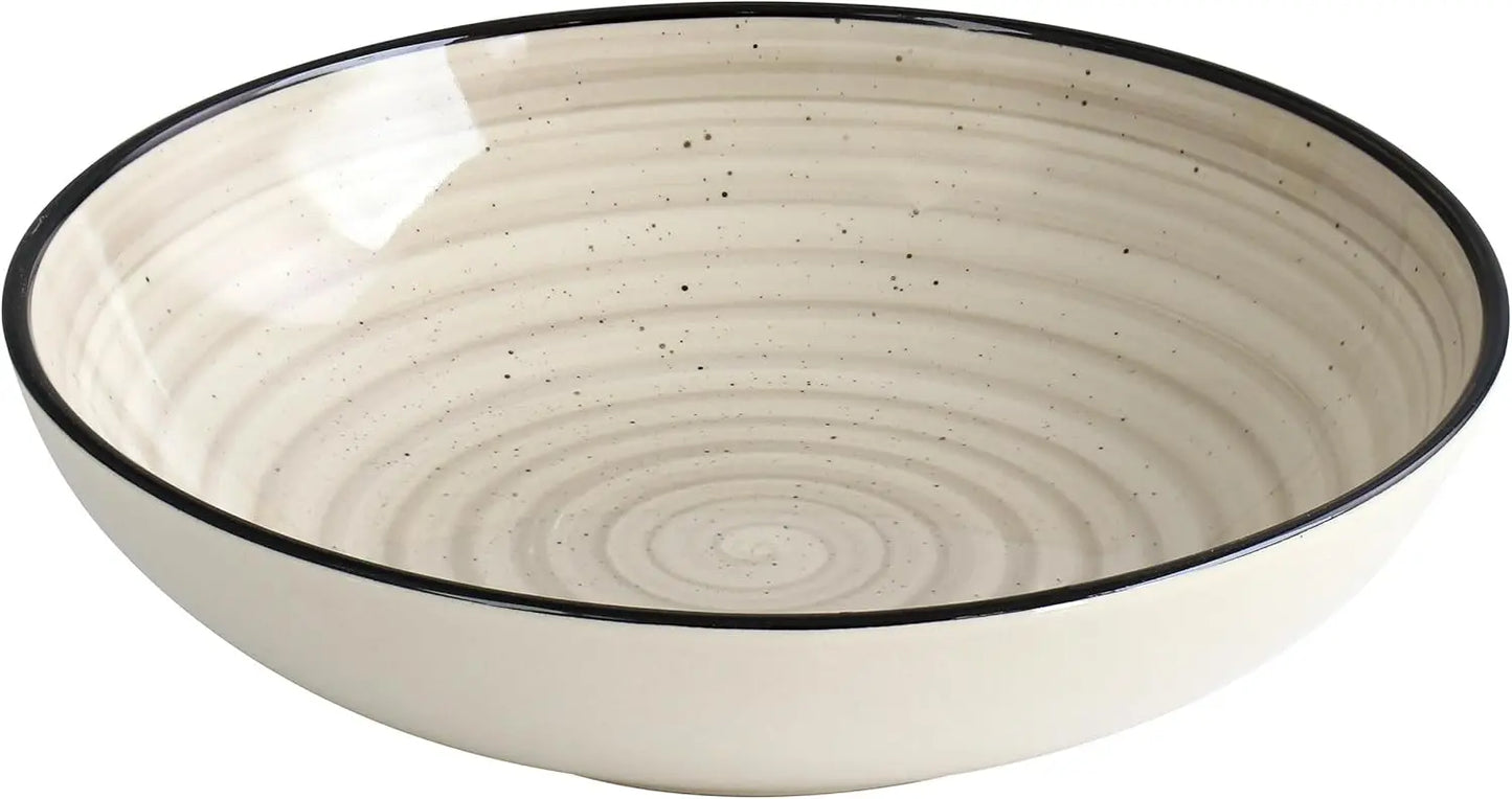 Stoneware Dinnerware Set Durable and Elegant for Everyday Dining