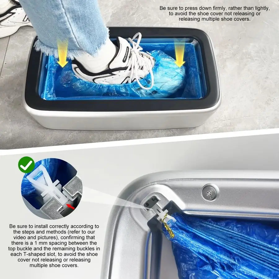 XMSJ Portable Automatic Shoe Cover Dispenser