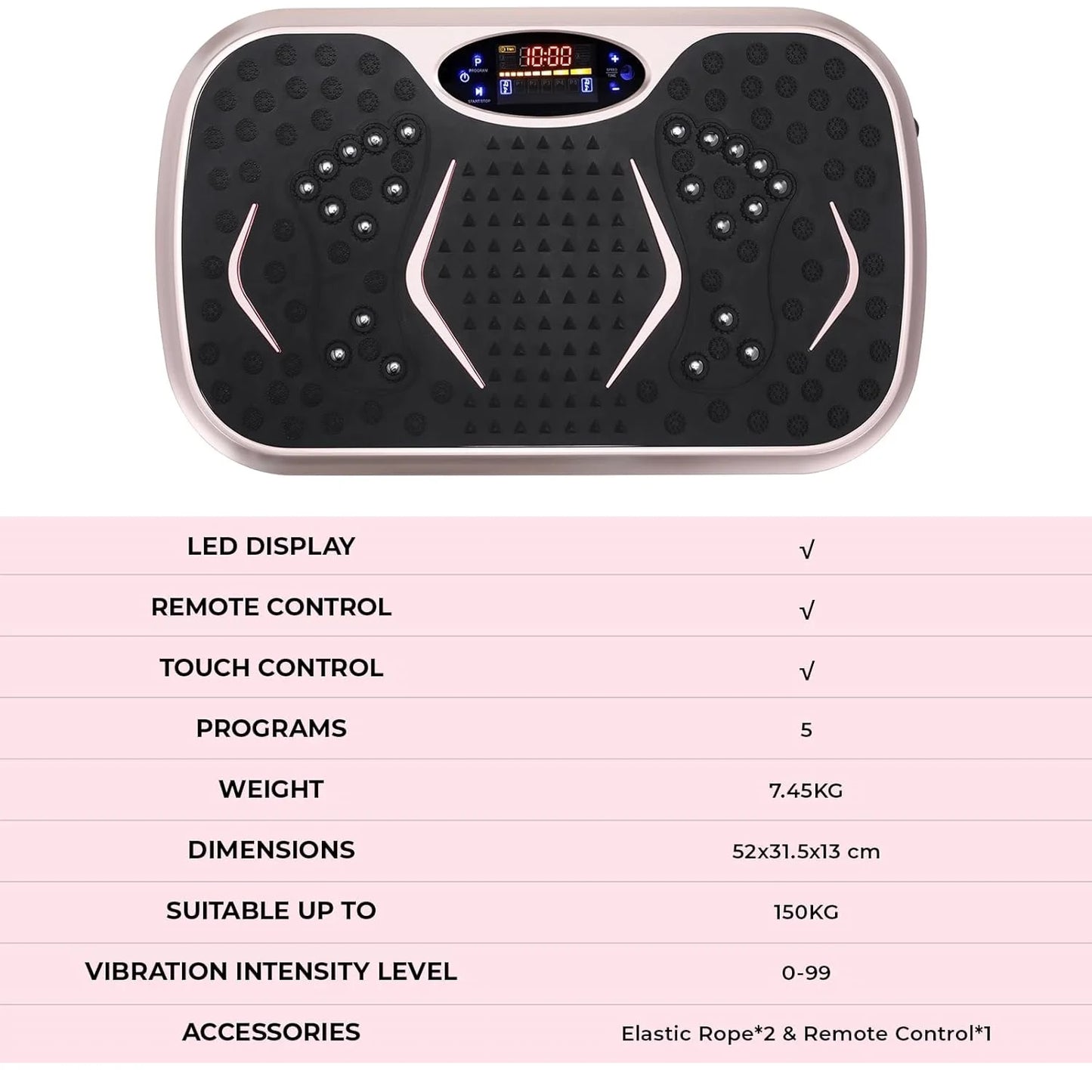 Vibration Plate Fitness Board For Home Full Body Workout