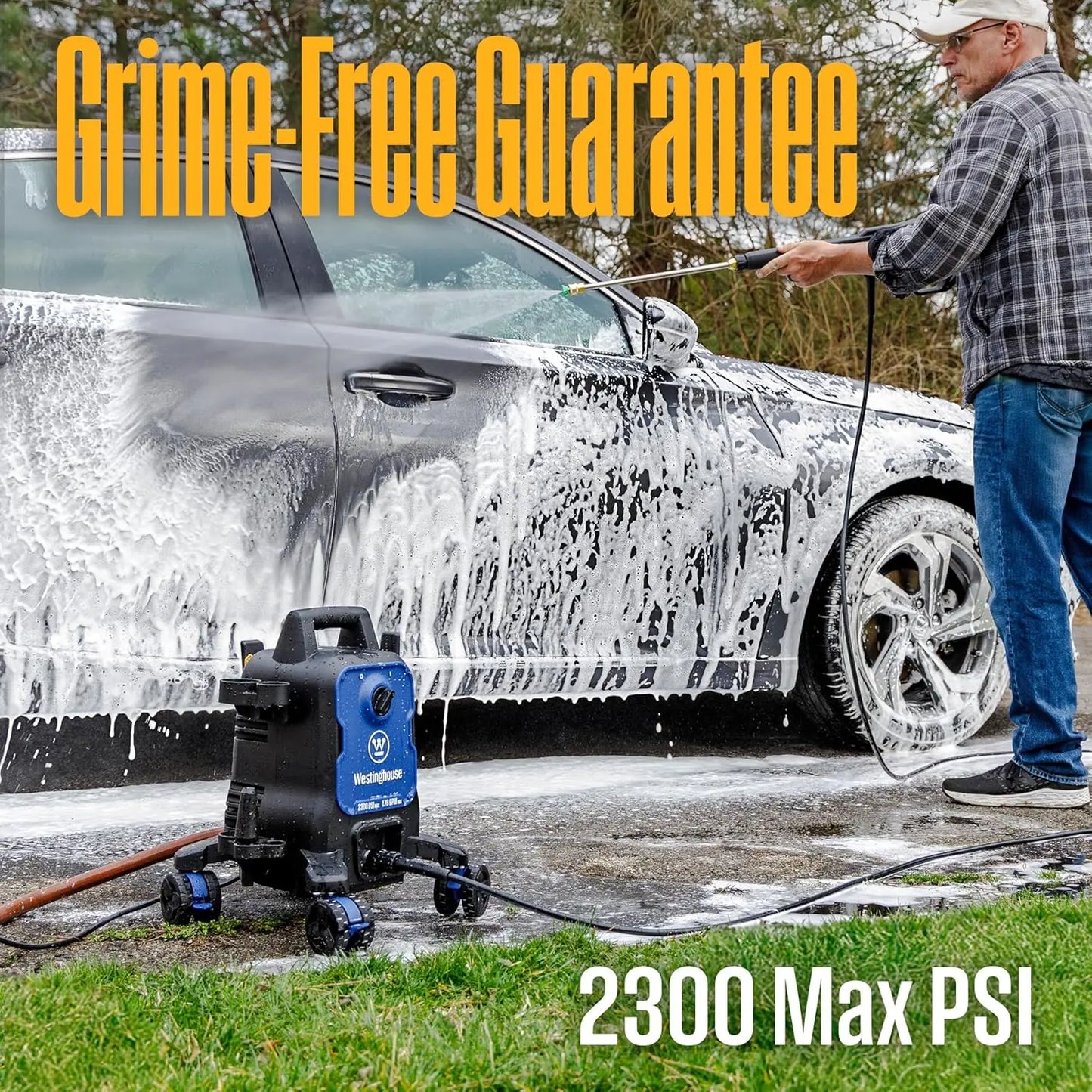 XMSJ ePX3100 Electric Pressure Washer 2300 PSI
