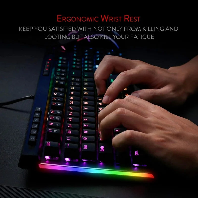 Redragon K580 VATA RGB Mechanical Keyboard Backlit With Macro Keys