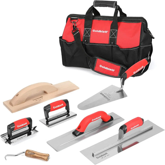 Masonry Tool Set With Finishing Trowel And Accessories