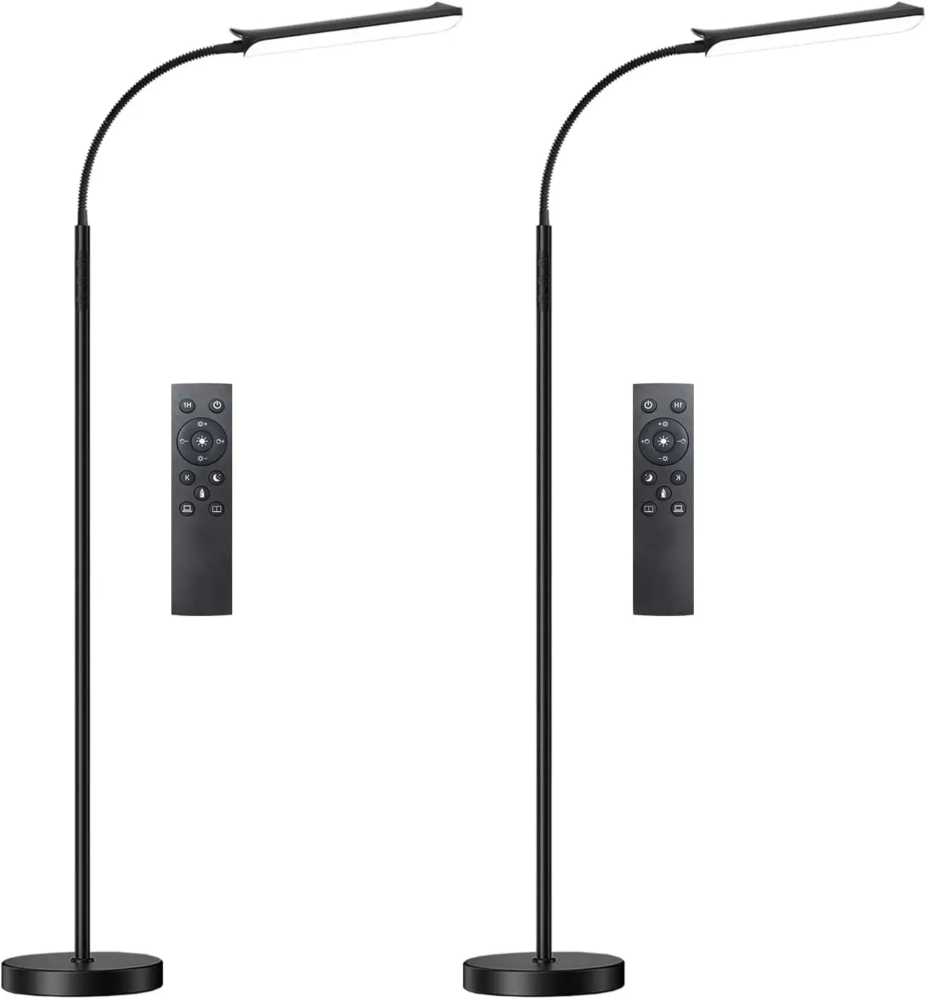 LED Floor Lamp 18W With Remote Dimmable Smart Plug Compatible