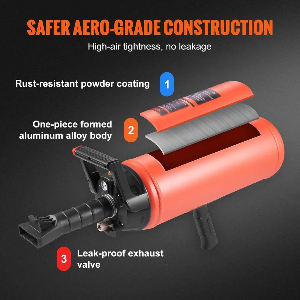 Portable Tire Inflator With 150 PSI Air Blaster For Vehicles