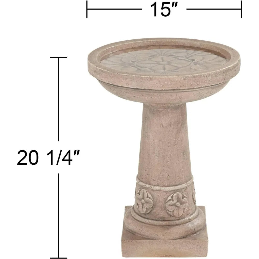Lamps Plus Outdoor Cement Floor Fountain Bird Bath