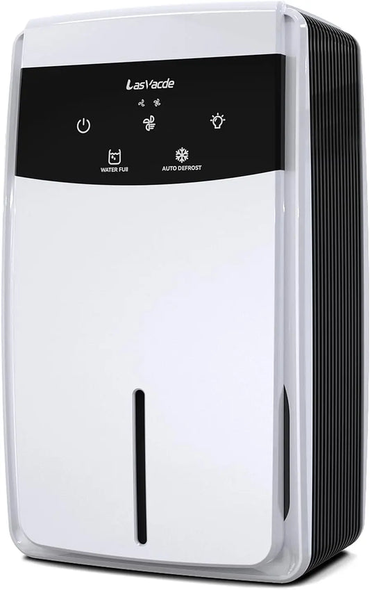 Dehumidifier for Bathroom with Drain Hose, 95 OZ Dehumidifiers for Home Bedroom Basement & RV，Auto Shut-off