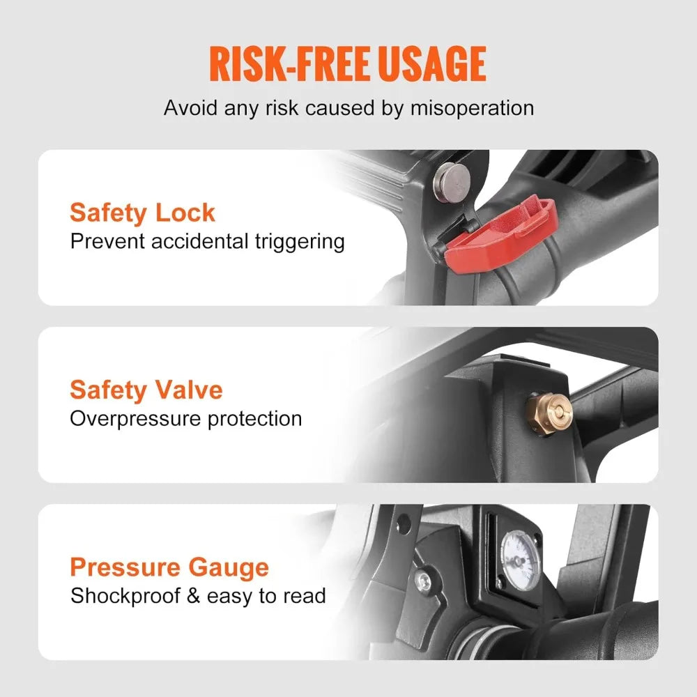 Portable Tire Inflator With 150 PSI Air Blaster For Vehicles