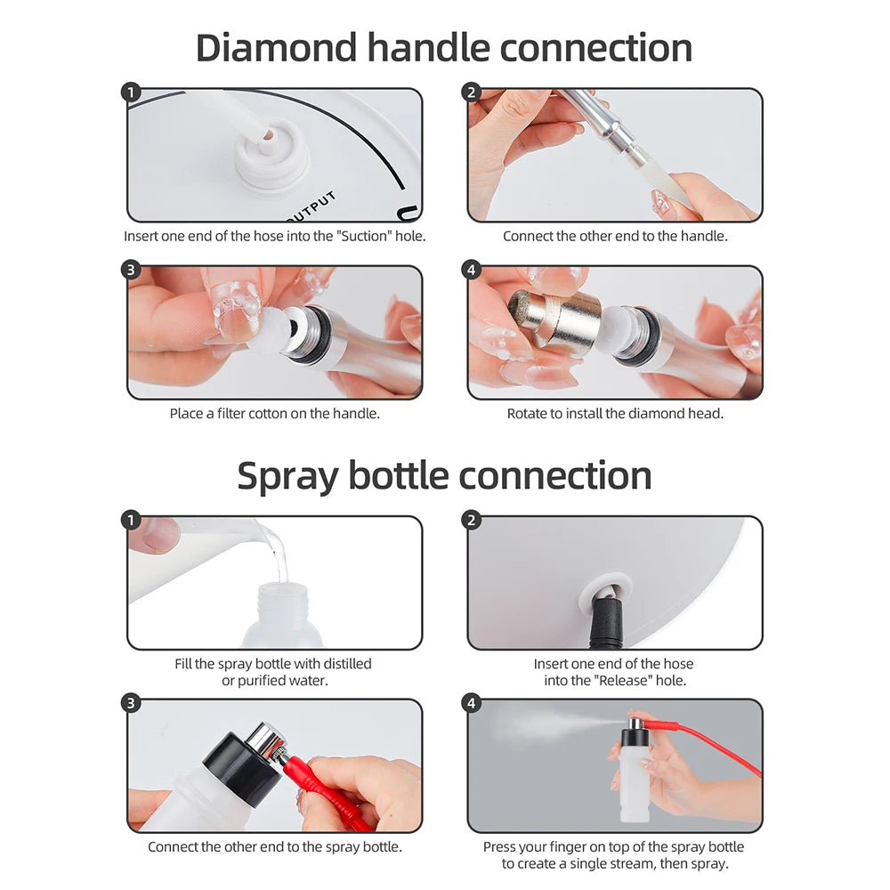 Foreverlily Professional Diamond Microdermabrasion Machine for Skin Care
