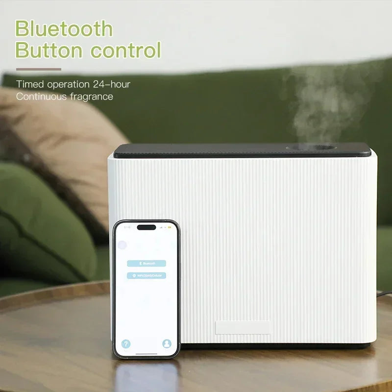 LuxPerfume Aroma Diffuser Bluetooth Waterless Essential Oil