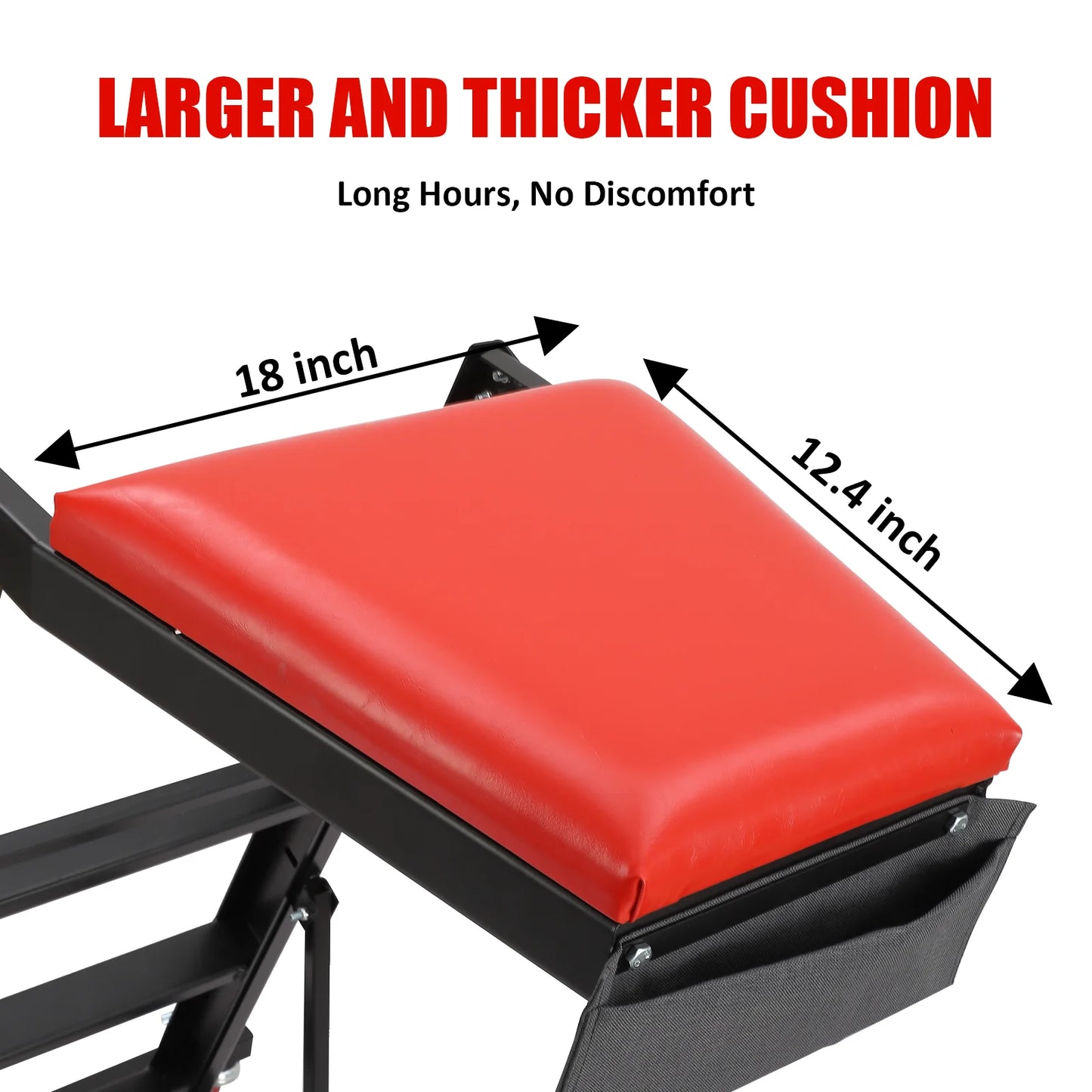 Garage Shop Engine Creeper Foldable Heavy Duty Adjustable Height