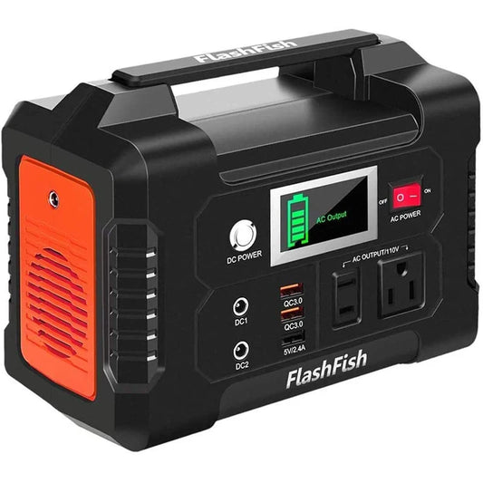 FF FlashFish E200 Portable Power Station 200W 151Wh Solar Generator
