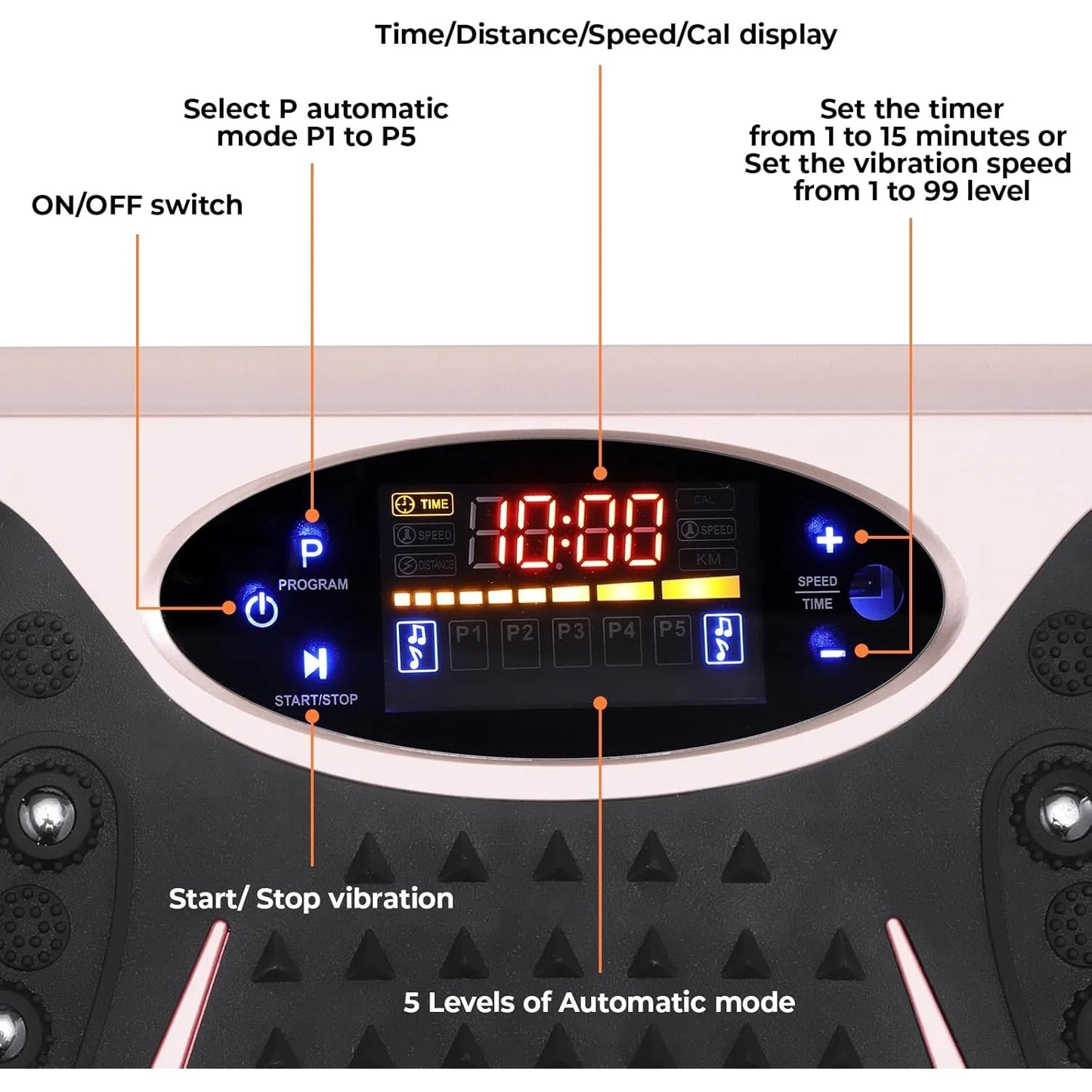 Vibration Plate Fitness Board For Home Full Body Workout