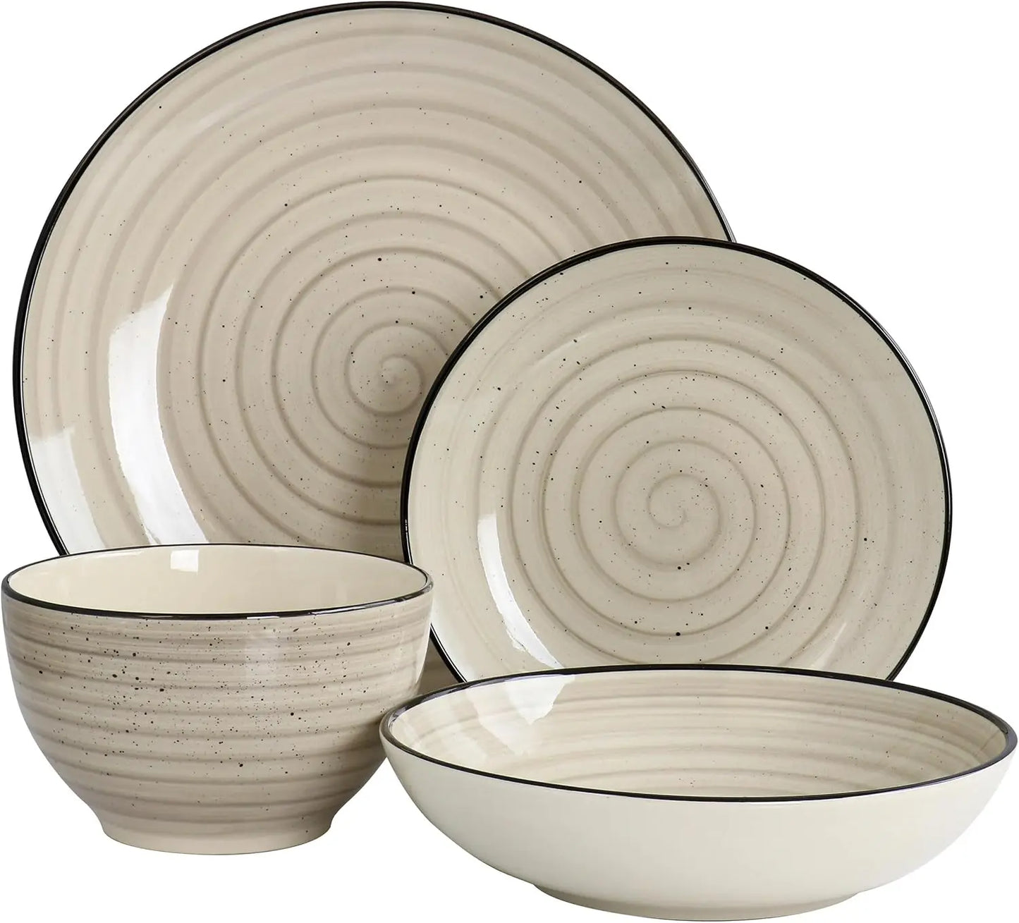 Stoneware Dinnerware Set Durable and Elegant for Everyday Dining