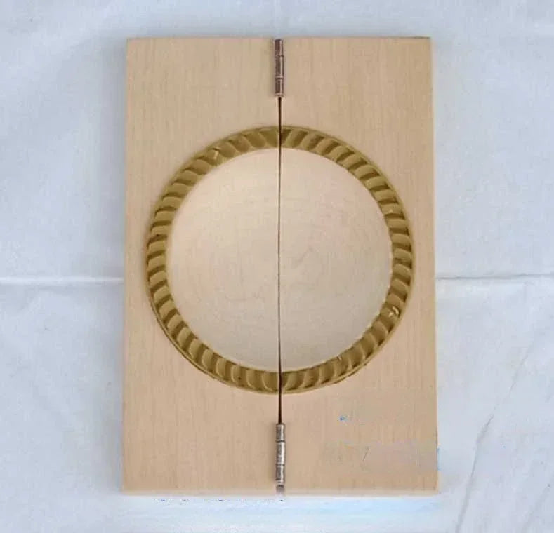 Home Kitchen Dumpling Mould Wood Press Kit For Dumpling Making