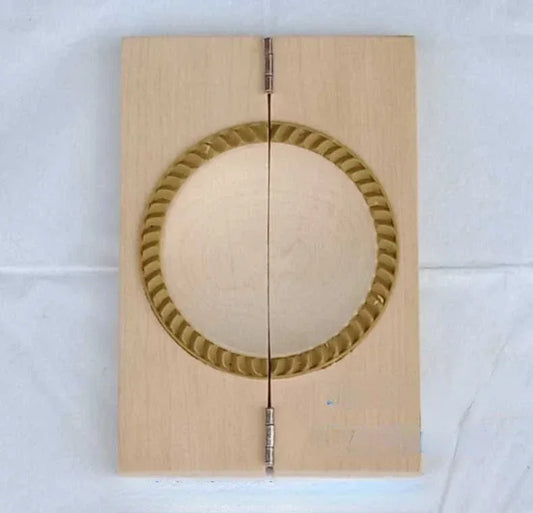 Home Kitchen Dumpling Mould Wood Press Kit For Dumpling Making