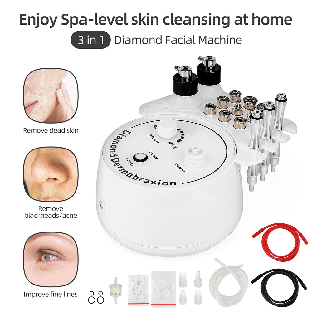Foreverlily Professional Diamond Microdermabrasion Machine for Skin Care