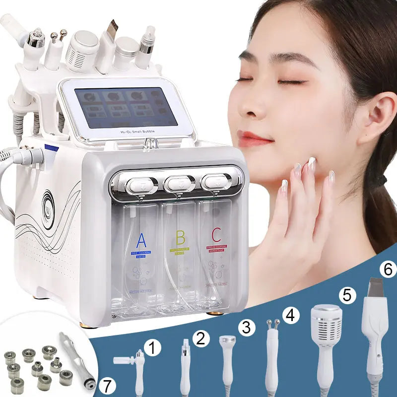 Amilibeauty Hydro Microdermabrasion 6-in-1 H2O2 Beauty Machine