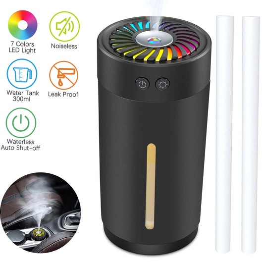 Romellar Ultrasonic Humidifier USB Dual Mist Modes